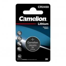 Батарейка Camelion Lithium CR2450-BP1 3В литиевая дисковая специальная 1шт (517177)