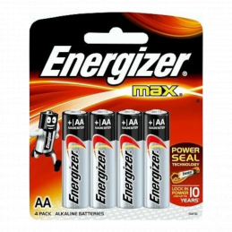 Батарейка Energizer E91/AA MAX 4шт. Е300157104