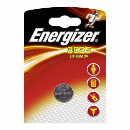 Батарейка Energizer CR2025 Lithium 1шт. E301021602
